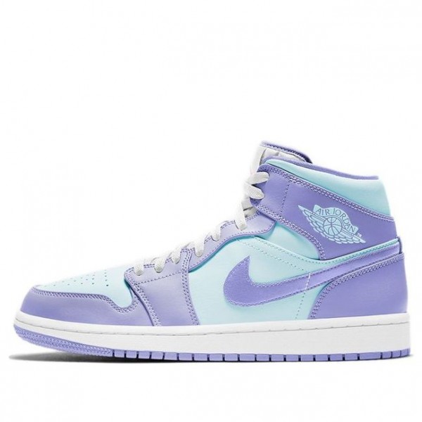 Air Jordan 1 Mid Purple Pulse 554724-500