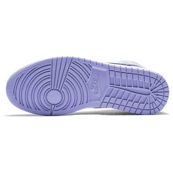 Air Jordan 1 Mid Purple Pulse 554724-500