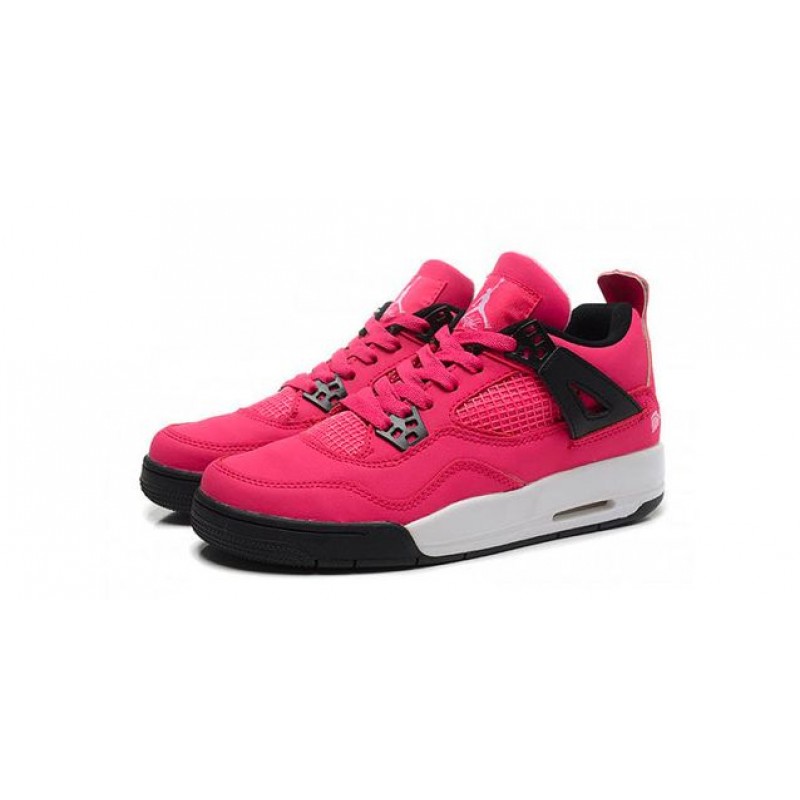 Nike Girl Air Jordan 4 Retro GS Voltage Cherry 487724-601