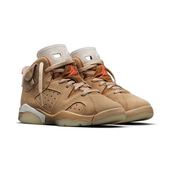 Nike Travis Scott x Air Jordan 6 British Khaki BP DH0693-200