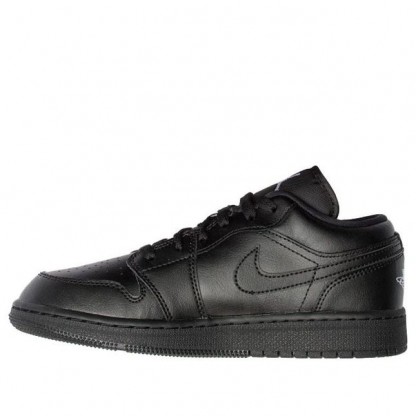 Air Jordan 1 Low GS Black 553560-006