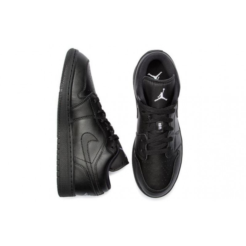 Air Jordan 1 Low GS Black 553560-006