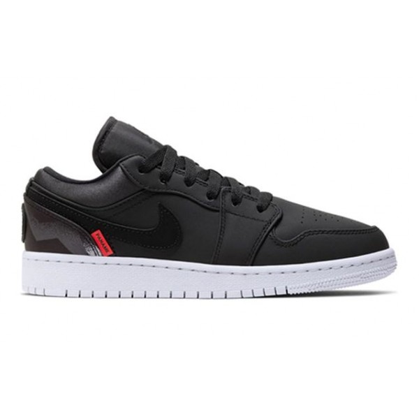 Nike Paris Saint-Germain x Air Jordan 1 Low BG Black/Infrared 23-White CN1077-001