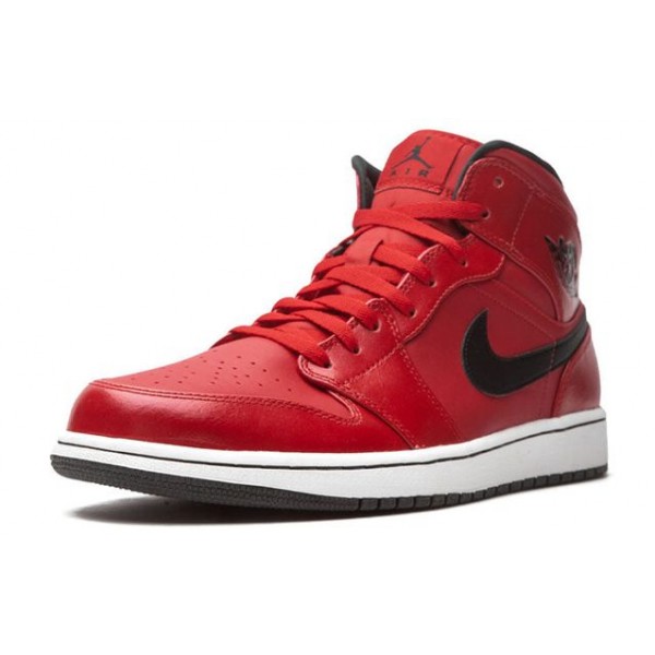 Air Jordan 1 Mid Gym Red Black 554724-602