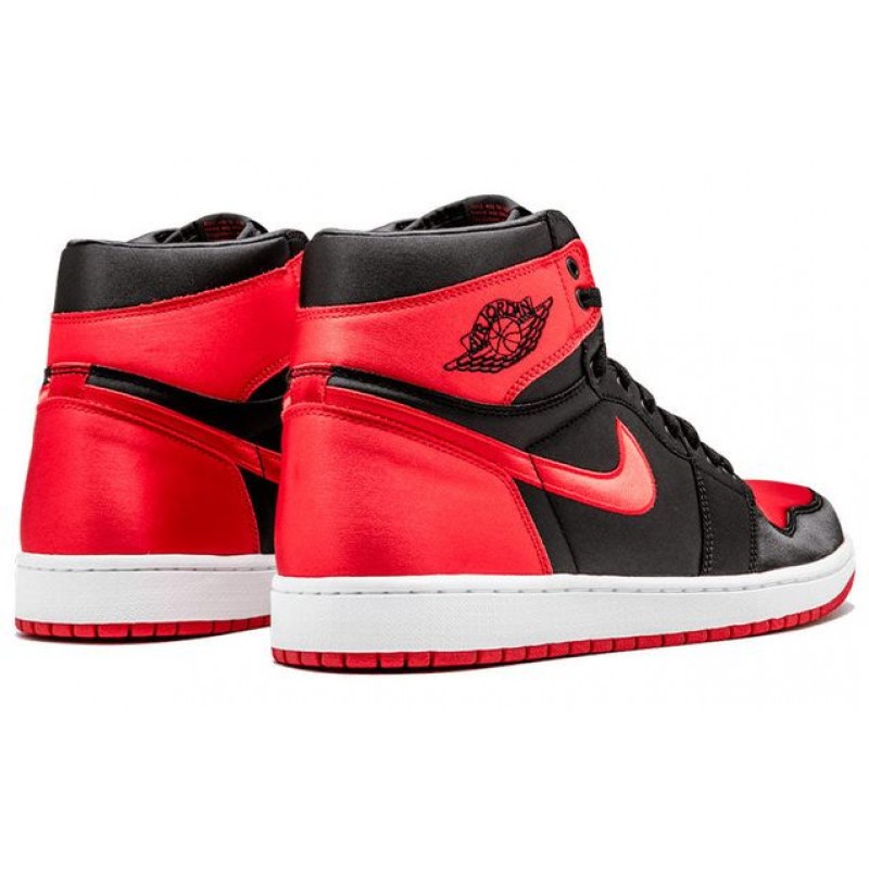 Air Jordan 1 Retro High OG SE 'Satin Banned' Black/University Red-White 917359-001