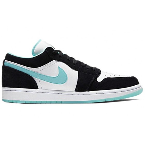 Air Jordan 1 Low White Black Island Green CQ9828-131