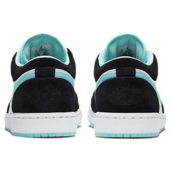 Air Jordan 1 Low White Black Island Green CQ9828-131