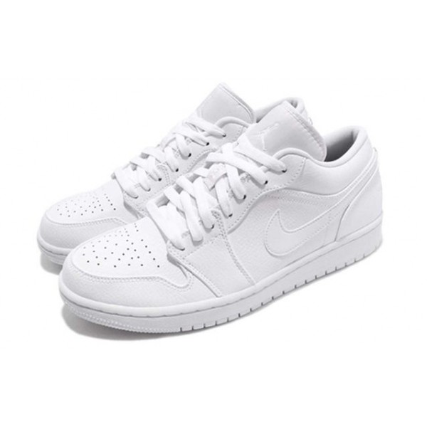 Air Jordan 1 Low Triple White 553558-112