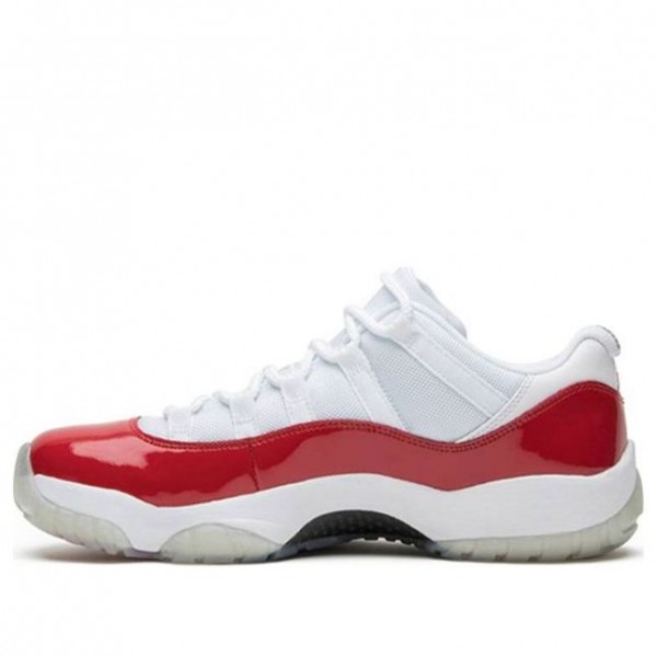 Air Jordan 11 Retro Low White Varsity Red 528895-102