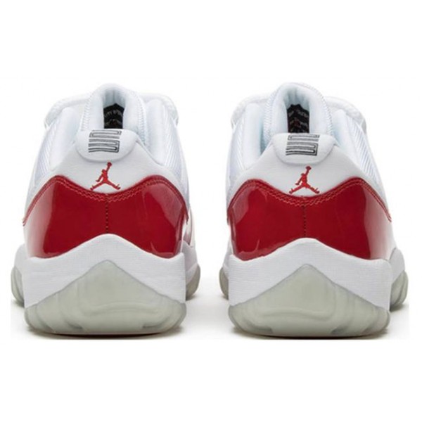 Air Jordan 11 Retro Low White Varsity Red 528895-102