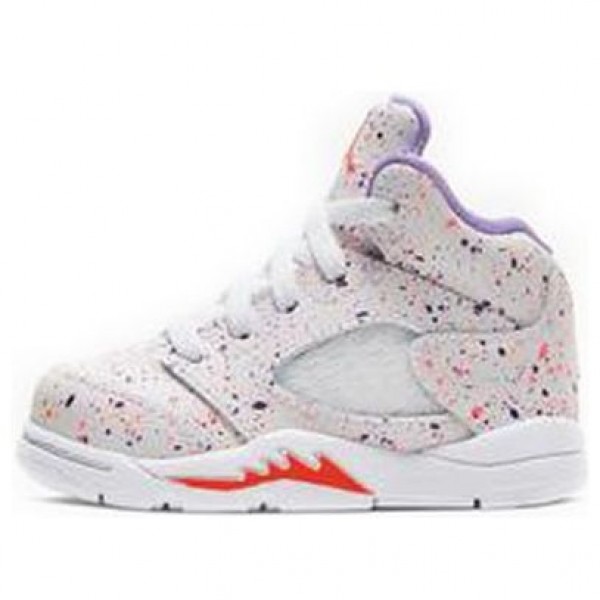 Nike Air Jordan 5 Retro GT 'Easter' White/Laser Crimson/Voltage Purple CT1700-100