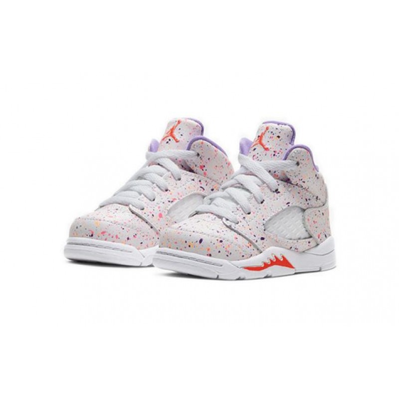 Nike Air Jordan 5 Retro GT 'Easter' White/Laser Crimson/Voltage Purple CT1700-100