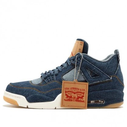 Air Jordan 4 Retro Levis NRG Levis - Navy Denim AO2571-401