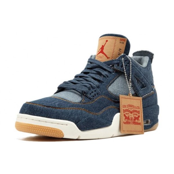 Air Jordan 4 Retro Levis NRG Levis - Navy Denim AO2571-401