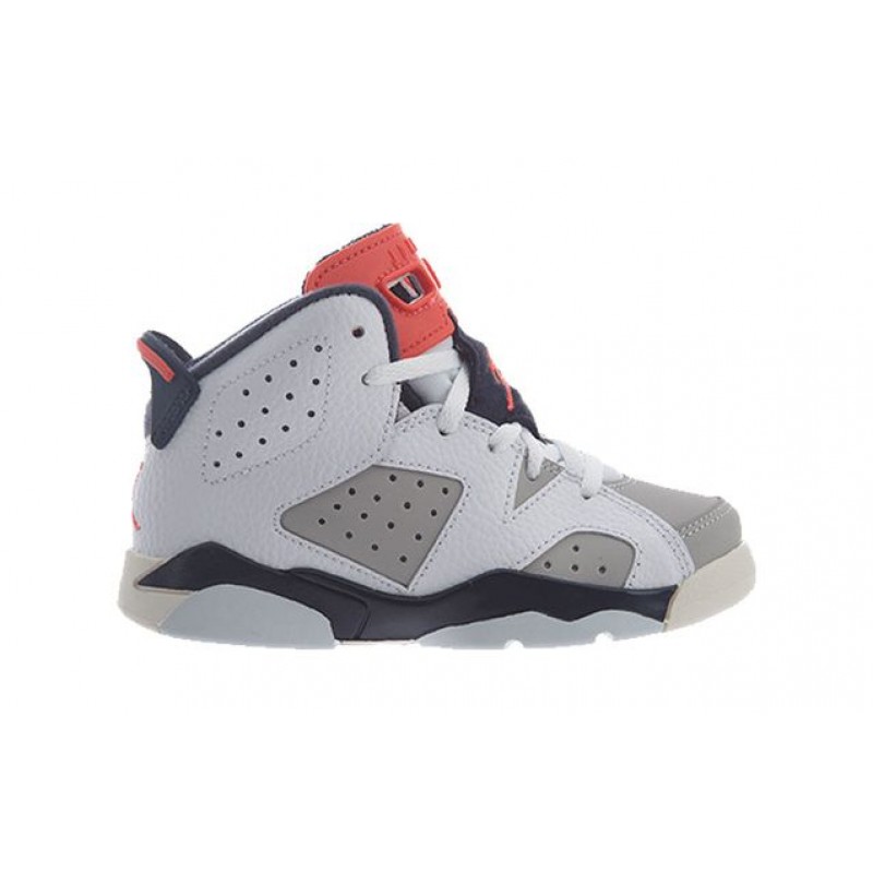 Air Jordan 6 Retro PS 'Tinker' White/Red-Grey 384666-104