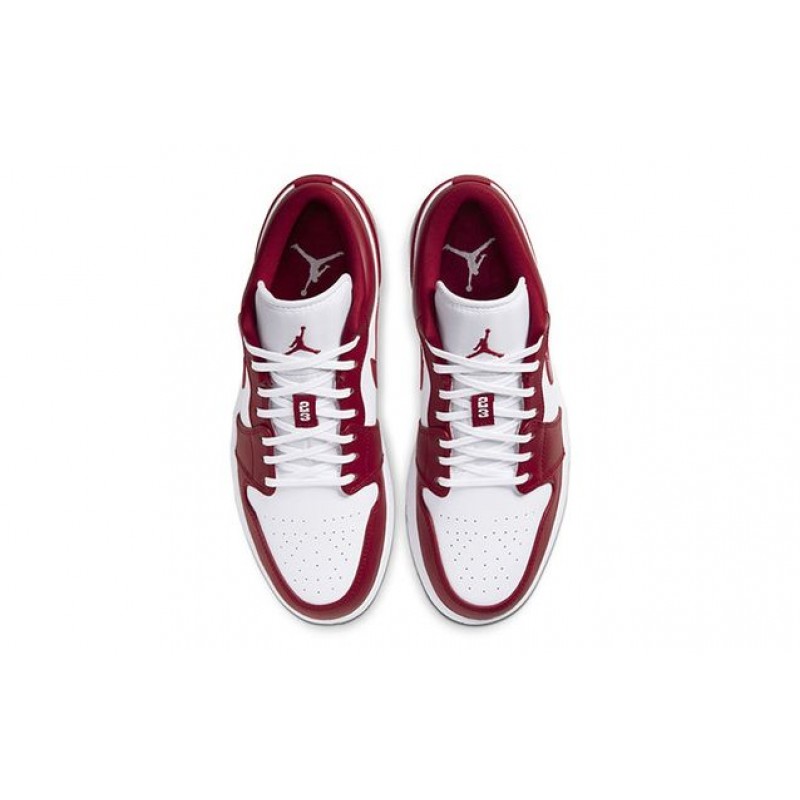 Air Jordan 1 Low 'Gym Red' Gym Red/White 553558-611