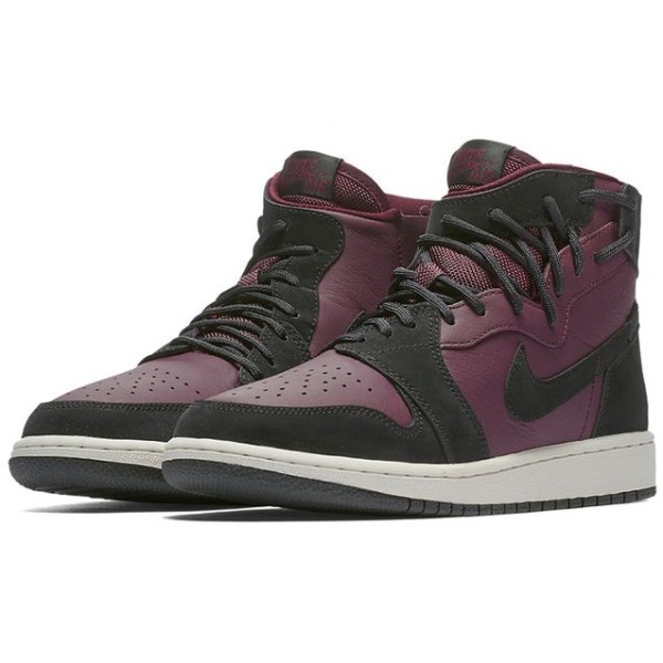 Womens WMNS Air Jordan 1 High Rebel XX 'Bordeaux' Bordeaux/Black-Black-Phantom AR5599-600