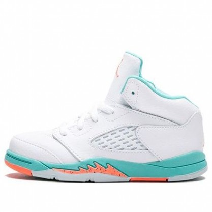 Air Jordan 5 Retro TD Light Aqua 725172-100