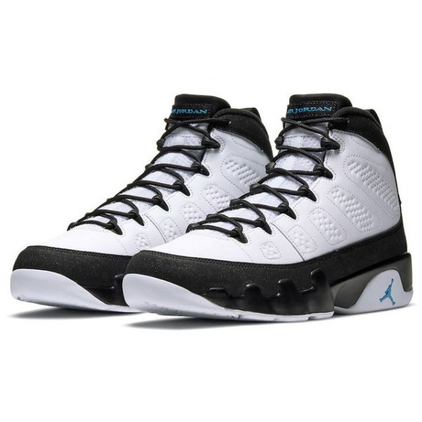 Air Jordan 9 Retro 'University Blue' White/Black/University Blue CT8019-140