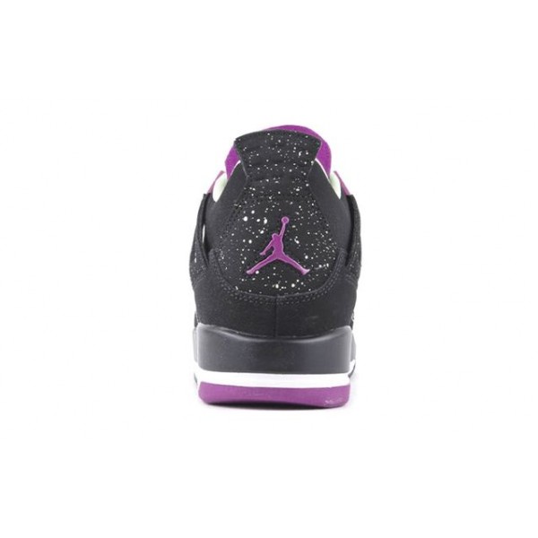 Air Jordan 4 Retro 30TH GG Black Fuchsia Flash Lime 705344-027