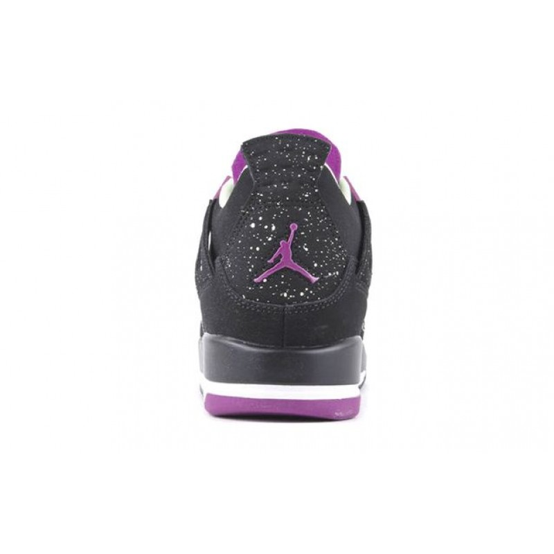 Air Jordan 4 Retro 30TH GG Black Fuchsia Flash Lime 705344-027