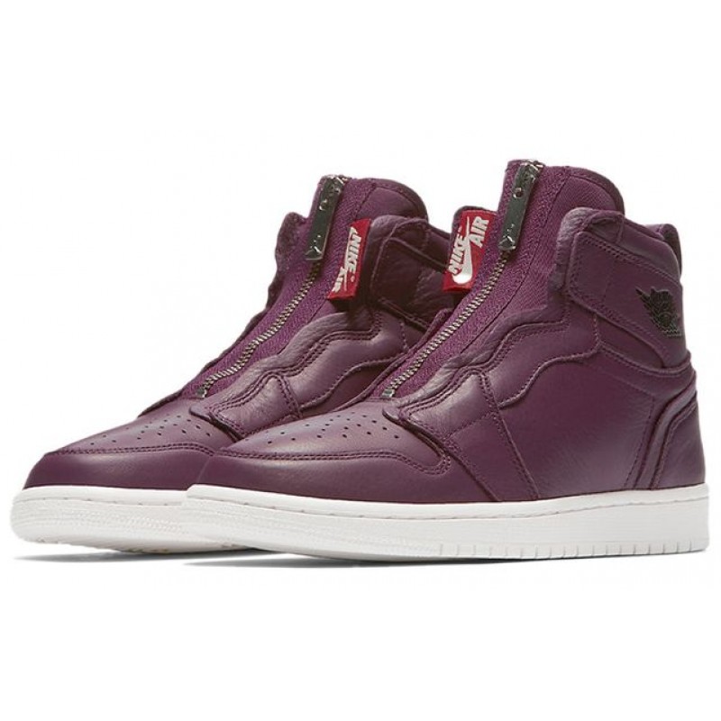 Womens WMNS Air Jordan 1 Retro High Zip Bordeaux AT0575-600