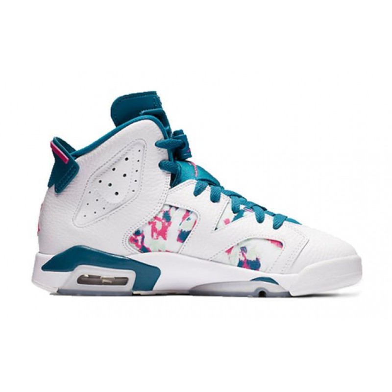 Air Jordan 6 Retro GS Green Abyss 543390-153