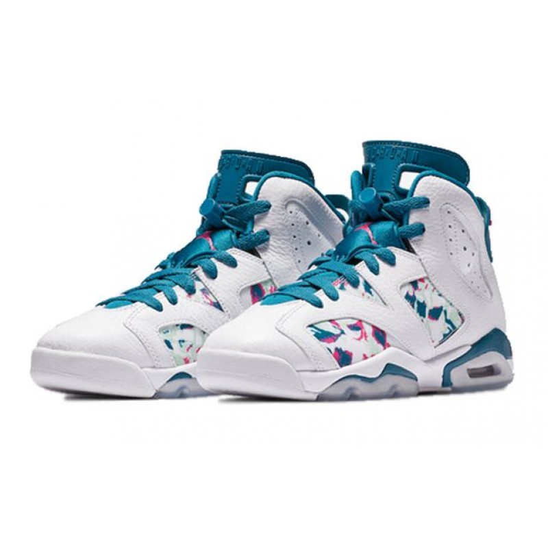 Air Jordan 6 Retro GS Green Abyss 543390-153