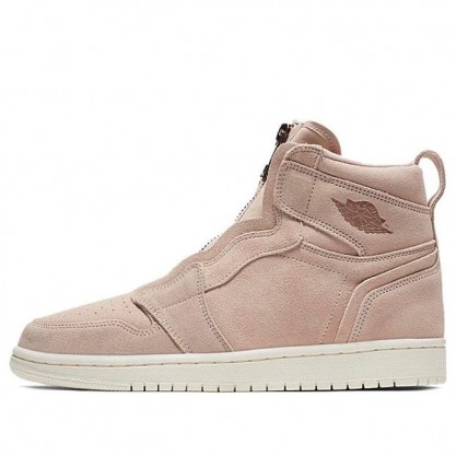 Womens WMNS Air Jordan 1 High Zip Particle Beige AQ3742-205