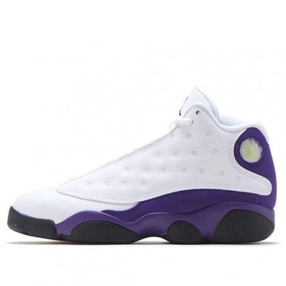 Air Jordan 13 Retro PS 'Lakers' White/Black/Court Purple 414575-105