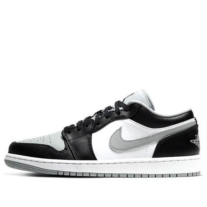 Air Jordan 1 Low 'Smoke Grey' Black/Black/Light Smoke Grey/White 553558-039