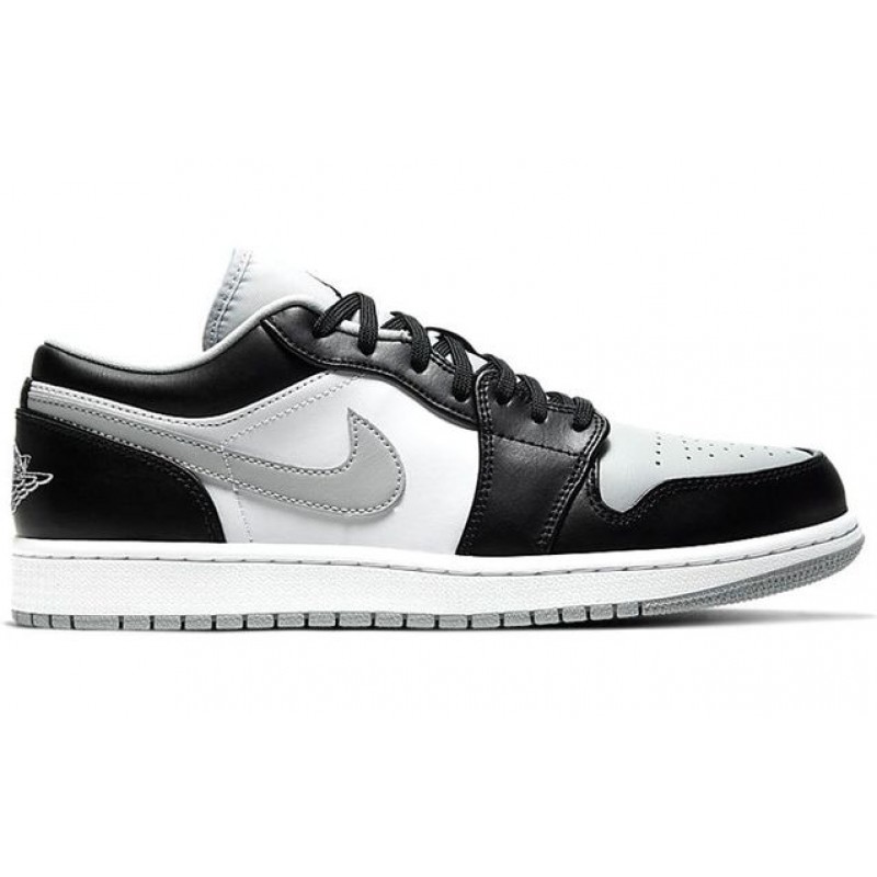 Air Jordan 1 Low 'Smoke Grey' Black/Black/Light Smoke Grey/White 553558-039