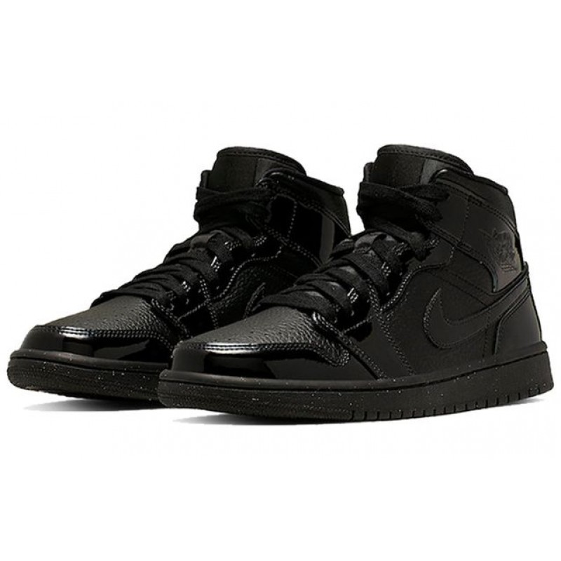 Womens WMNS Air Jordan 1 Mid Black BQ6472-003