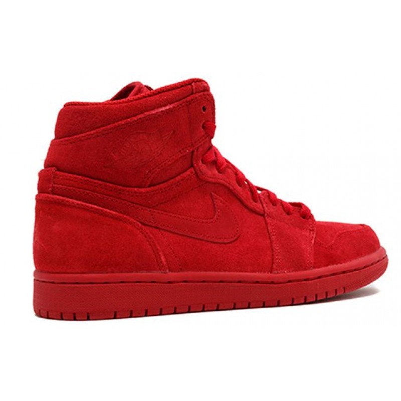 Air Jordan 1 Retro High 'Red Suede' Gym Red/Gym Red 332550-603