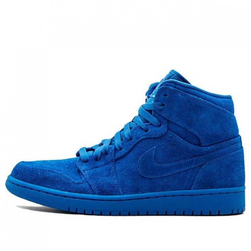 Air Jordan 1 Retro High 'Blue Suede' Game Royal/Game Royal 332550-404