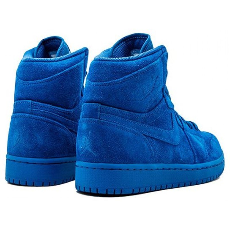 Air Jordan 1 Retro High 'Blue Suede' Game Royal/Game Royal 332550-404