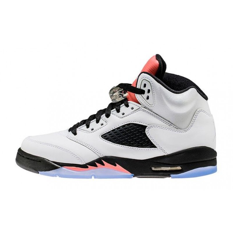 Air Jordan 5 Retro'Sunblush' GS White/Black-Sunblush 440892-115