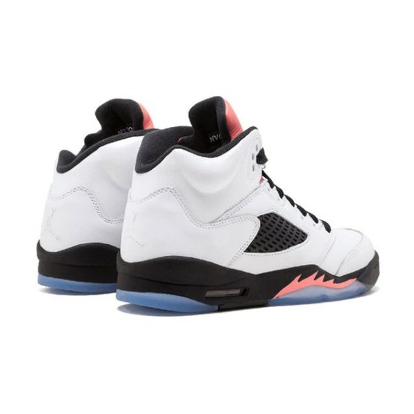 Air Jordan 5 Retro'Sunblush' GS White/Black-Sunblush 440892-115