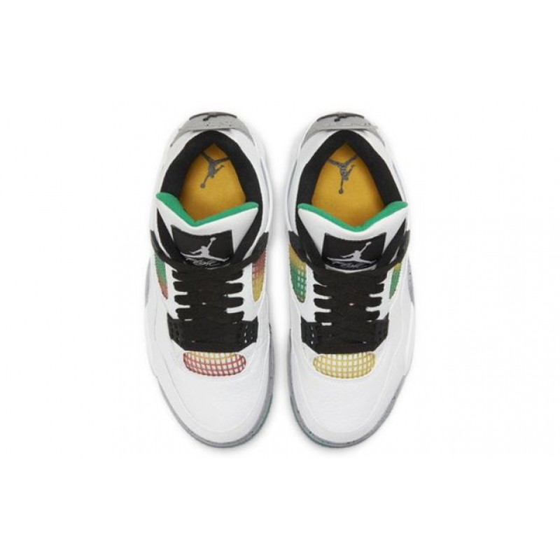 Womens WMNS Air Jordan 4 Retro Do The Right Thing AQ9129-100