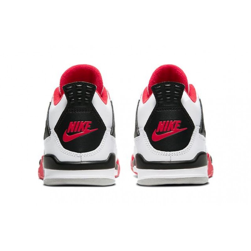 Air Jordan 4 Retro PS 'Fire Red' 2020 White/Black/Tech Grey/Fire Red BQ7669-160