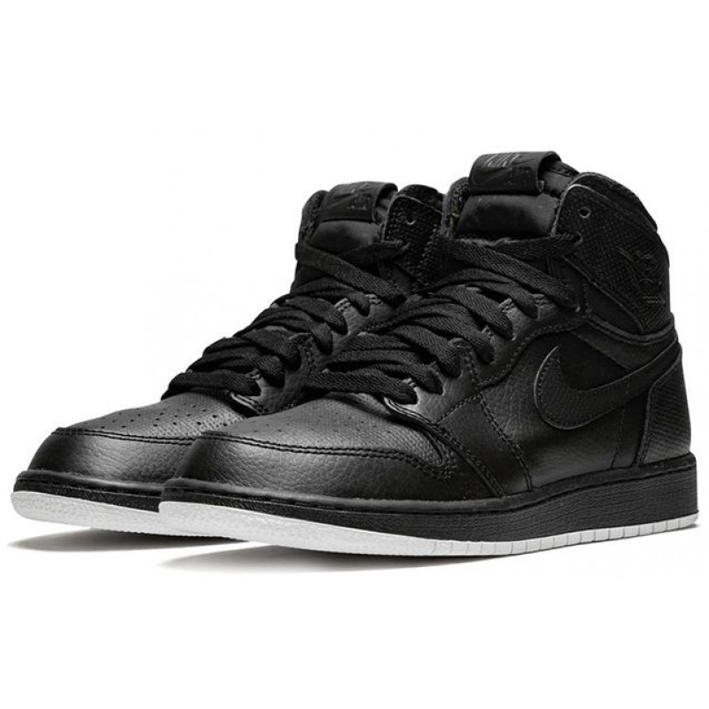 Air Jordan 1 Retro High BG Perforated Pack - Black 575441-002