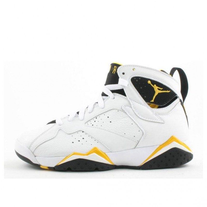 Womens WMNS Air Jordan 7 Retro 'White Varsity Maize' White/Varsity Maize-Black 313358-172