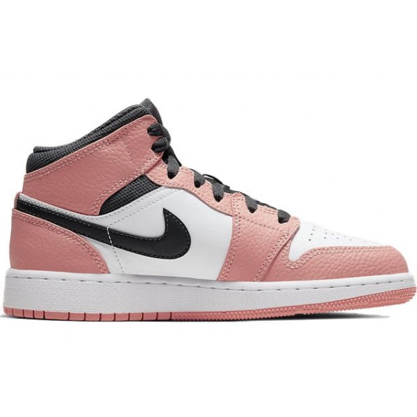 Air Jordan 1 Mid GS Pink Quartz 555112-603