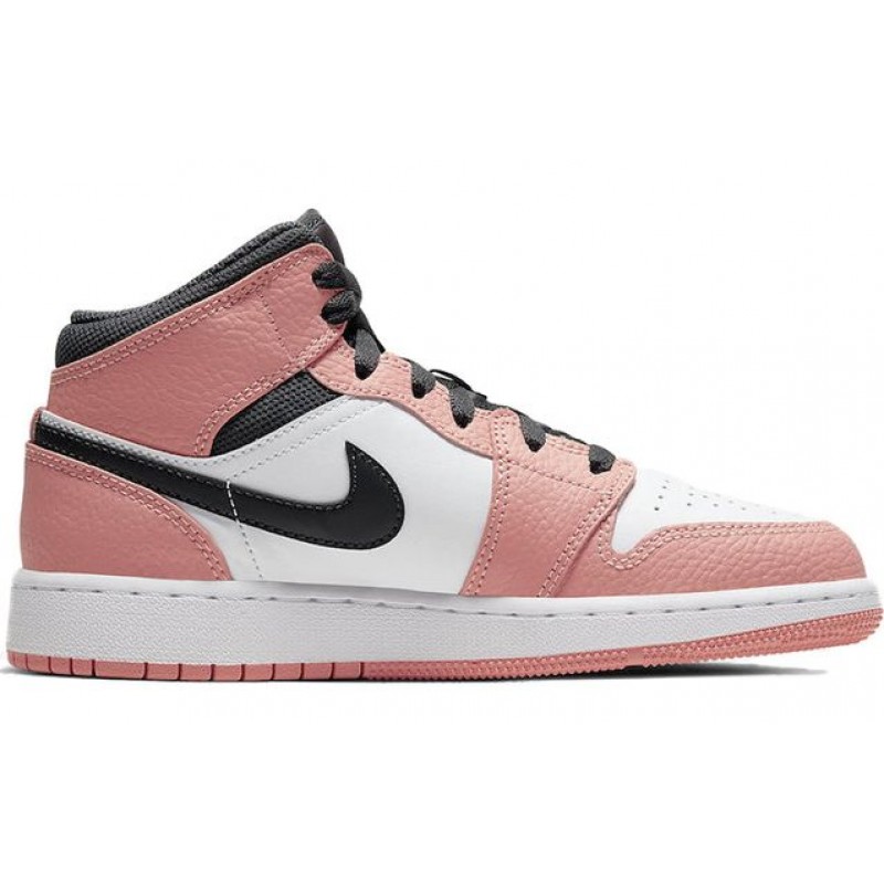 Air Jordan 1 Mid GS Pink Quartz 555112-603