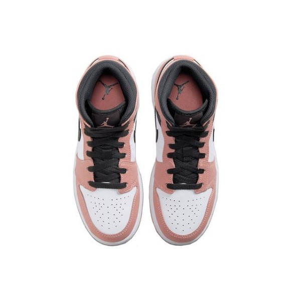 Air Jordan 1 Mid GS Pink Quartz 555112-603