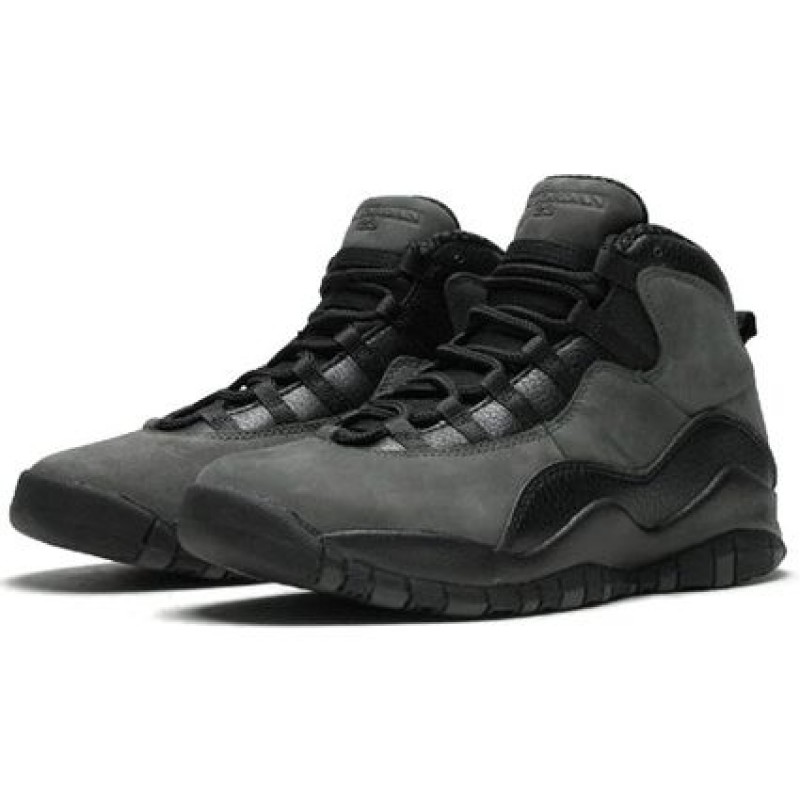 Air Jordan 10 Retro'Dark Shadow' BG Dark Shadow/True Red-Black 310806-002