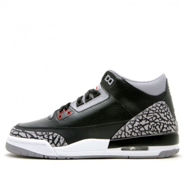 Air Jordan 3 Retro'Countdown Pack' GS Black/Cement Grey 340255-061