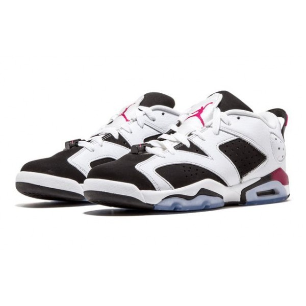 Air Jordan 6 Retro Low GG White Sport Fuchsia 768878-107