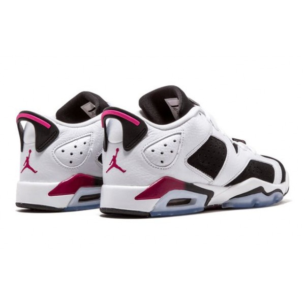 Air Jordan 6 Retro Low GG White Sport Fuchsia 768878-107