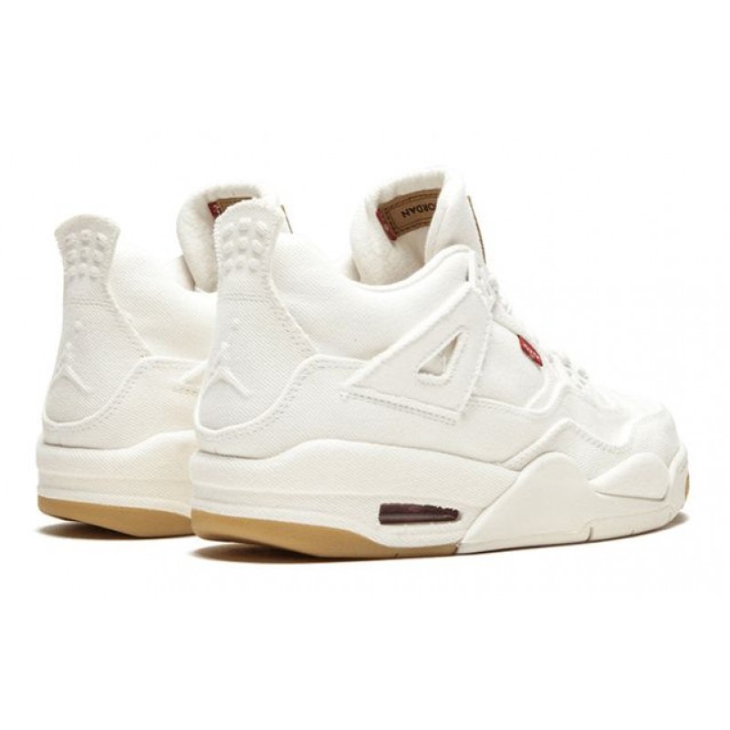 Air Jordan 4 Retro Levis NRG GS Levis - White Denim AQ9103-100